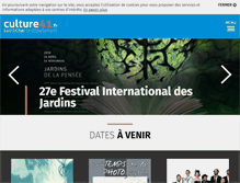 Tablet Screenshot of culture41.fr